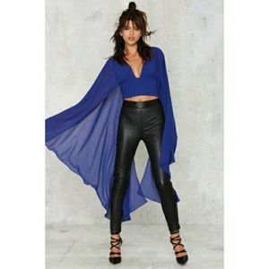 Nasty Gal Kimono Possible Cape Top